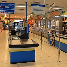 Remodeling supermarketu Albert Semily